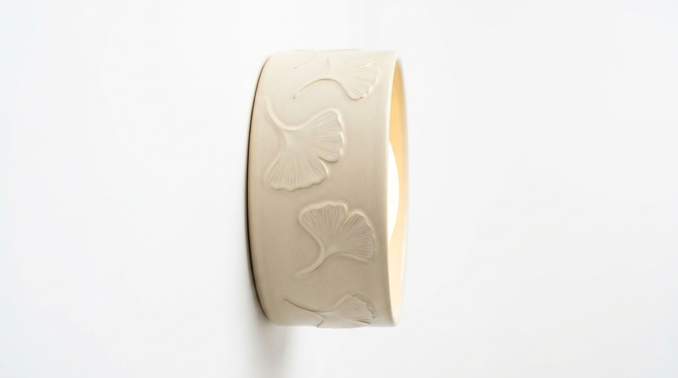 Ginkgo Valley Ceramic Wall Light