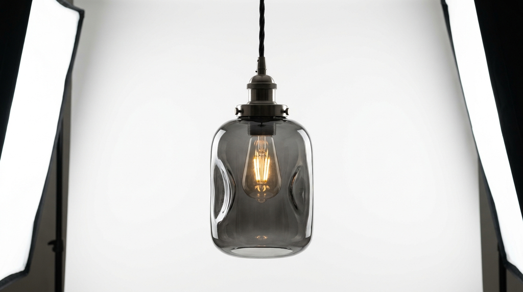 Whisper of Nocturne Modern Glass Pendant Light