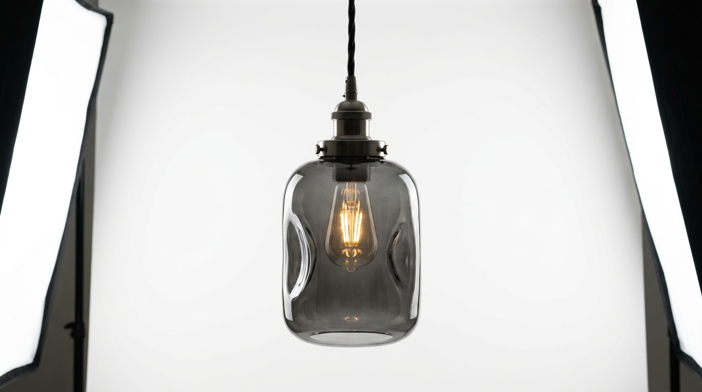 Whisper of Nocturne Modern Glass Pendant Light