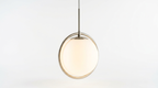 Luminous Sphere Modern Metal Acrylic Pendant Light