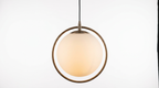 Luminous Sphere Modern Metal Acrylic Pendant Light