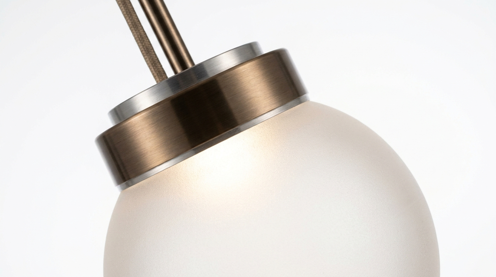 Luminous Sphere Modern Metal Acrylic Pendant Light