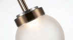Luminous Sphere Modern Metal Acrylic Pendant Light