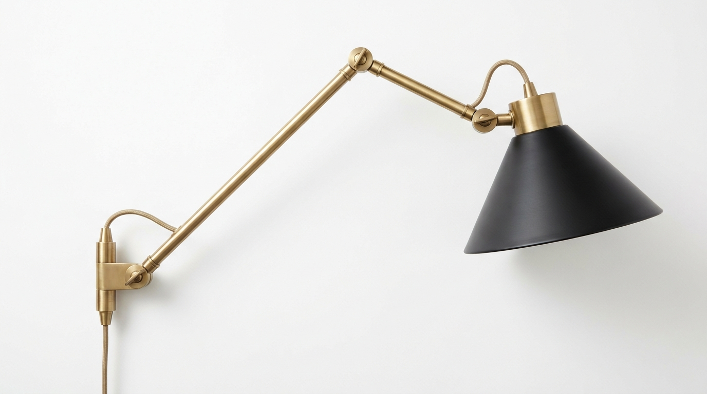The Axis Adjustable Modern Metal Wall Sconce