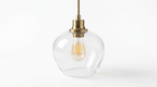 The Solenna Modern Glass Pendant Light