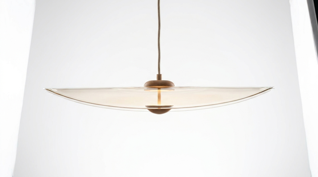 Lambda Minimalist Nordic Glass Ceiling Light