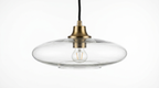 The Solenna Modern Glass Pendant Light