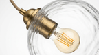 The Solenna Modern Glass Pendant Light