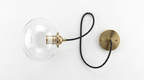 The Solenna Modern Glass Pendant Light