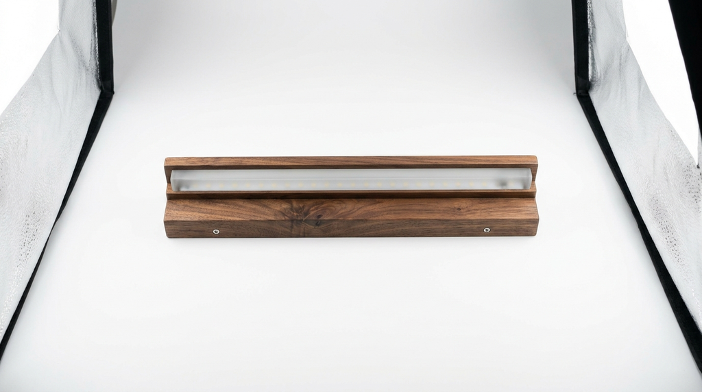 Everwood Nordic Walnut Wall Light