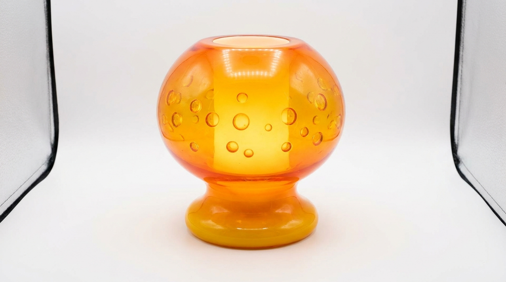 Bubble Glow Retro Polymer Table Lamp