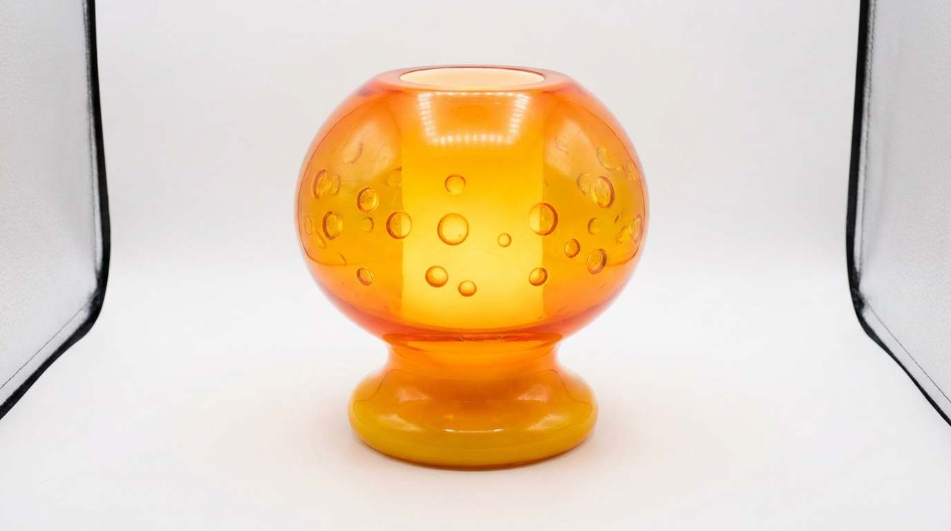 Bubble Glow Retro Polymer Table Lamp