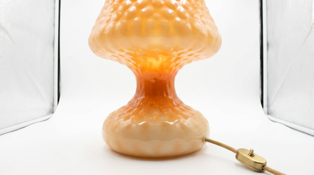 Bubble Glow Retro Polymer Table Lamp