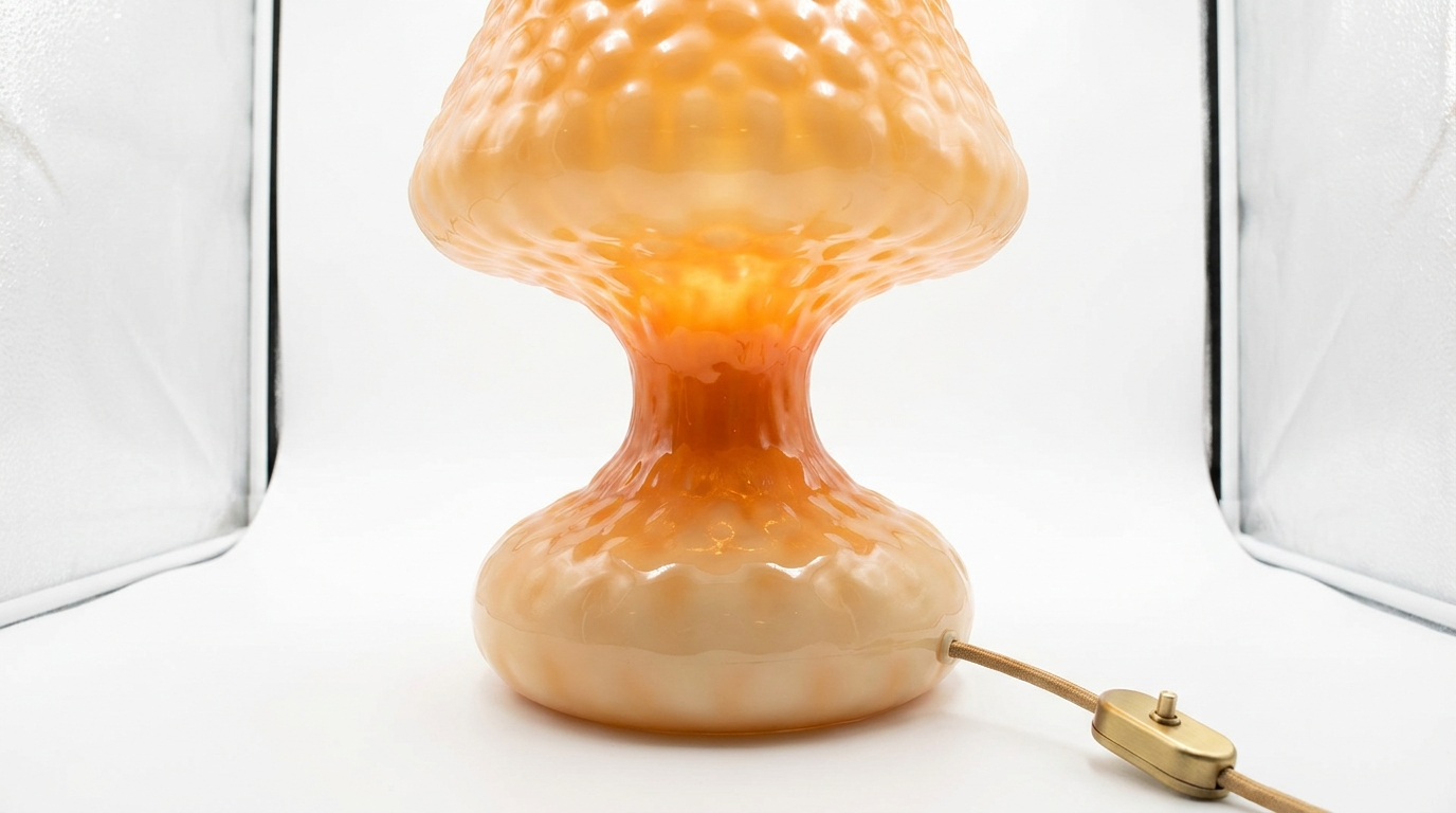 Bubble Glow Retro Polymer Table Lamp