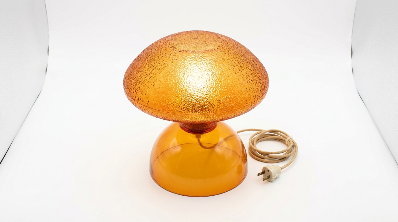 Bubble Glow Retro Polymer Table Lamp