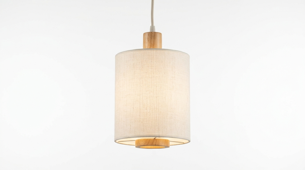 Lantern Grace Nordic Fabric Pendant Light