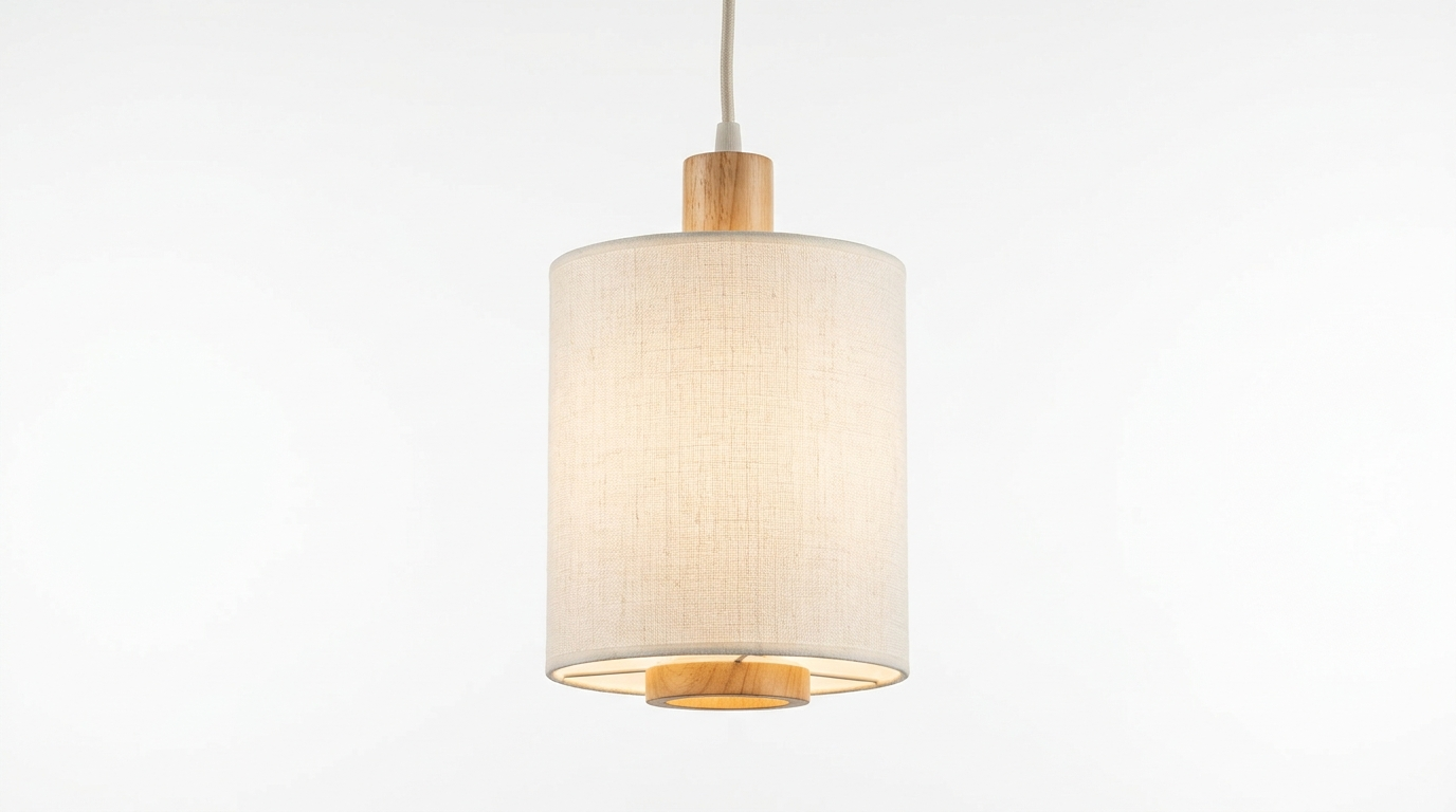 Lantern Grace Nordic Fabric Pendant Light
