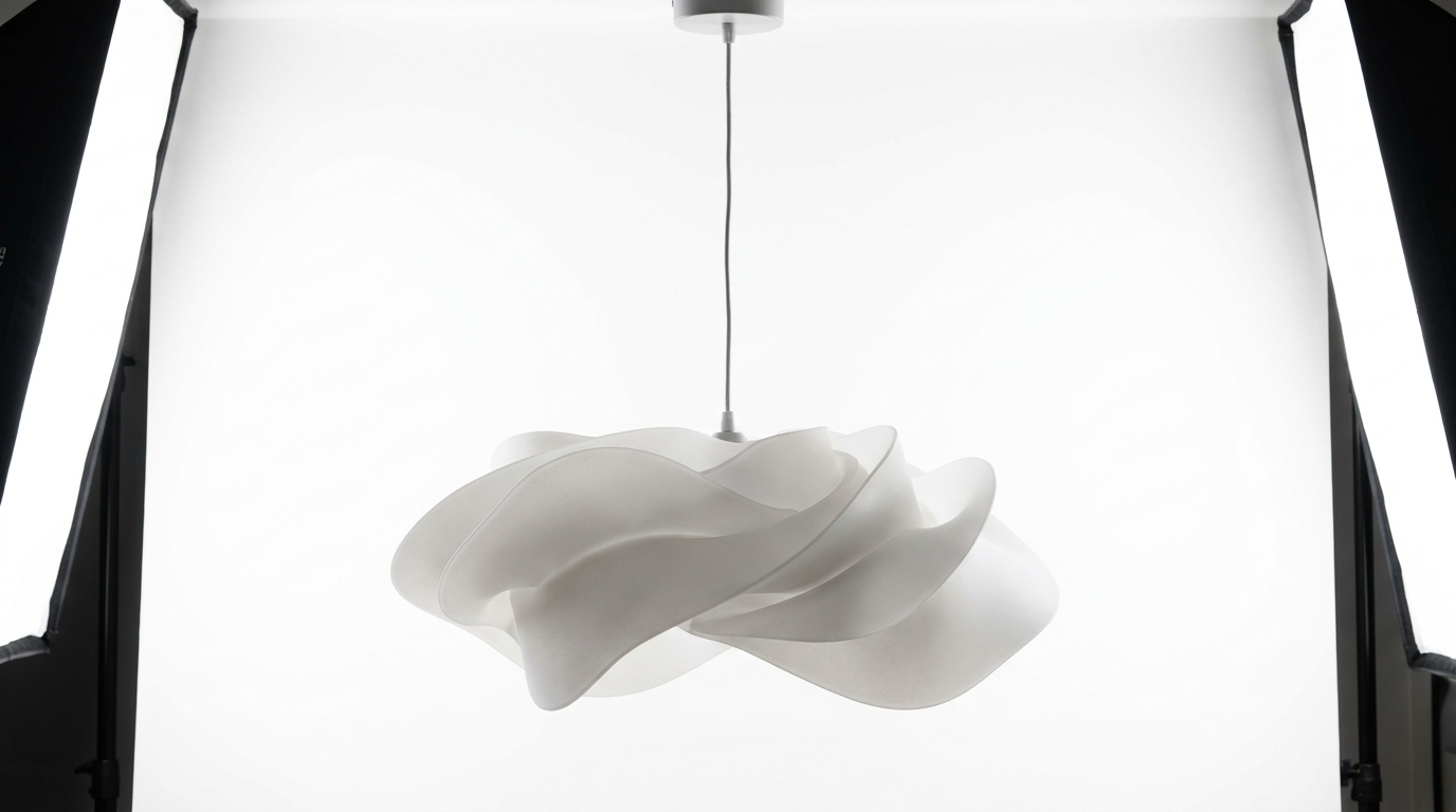 Flow Nordic Polystyrene Pendant Light