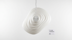 Flow Nordic Polystyrene Pendant Light