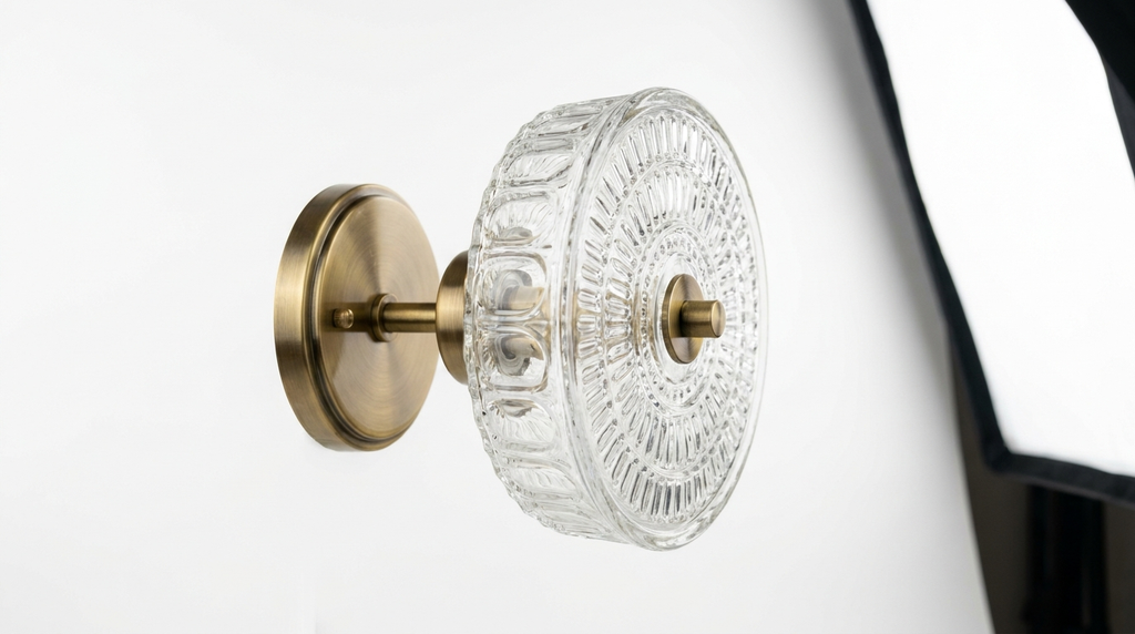 Fontanelle Retro Glass Wall Light