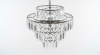 Nordic Crystal Tiered Chandelier