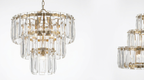 Squillo Nordic Glass Crystal Chandelier