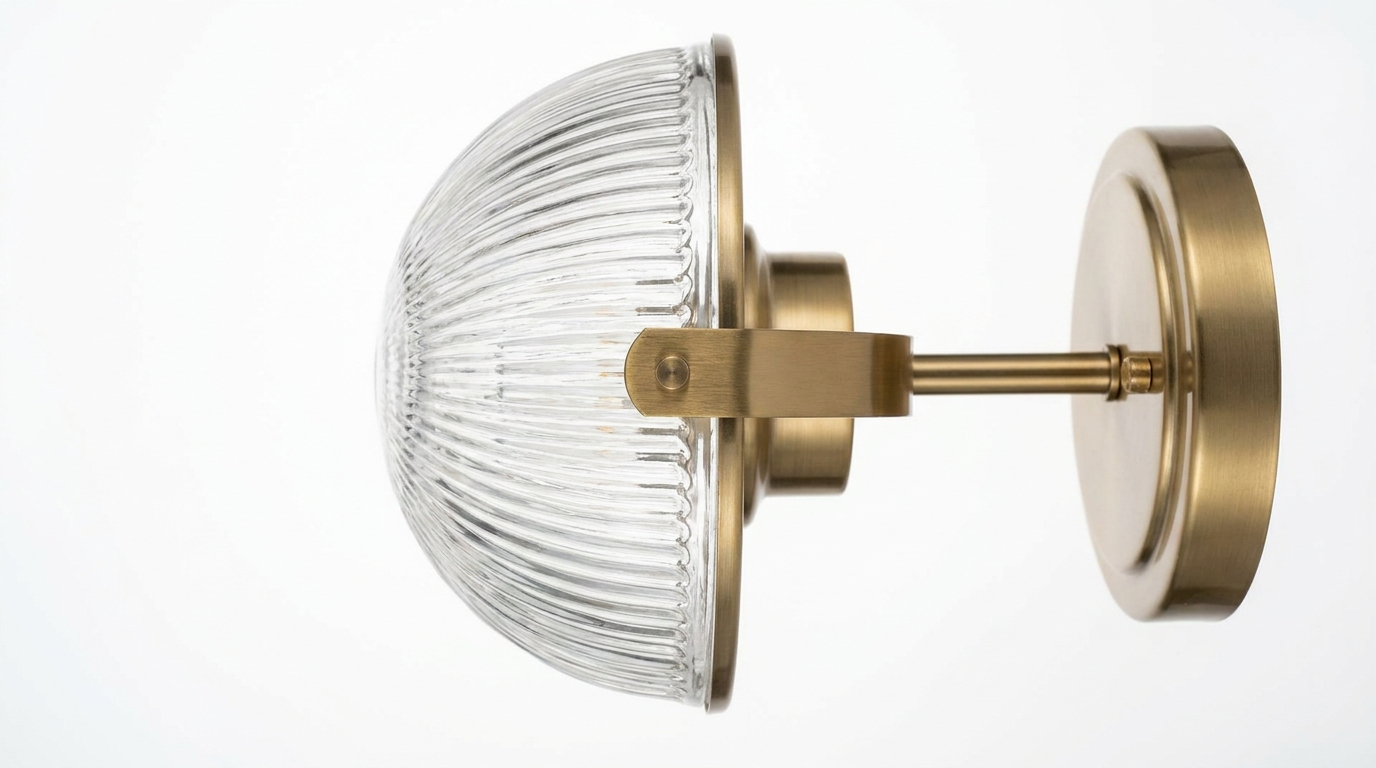 Fontanelle Retro Glass Wall Light