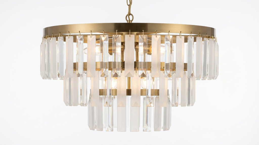 Squillo Nordic Glass Crystal Chandelier