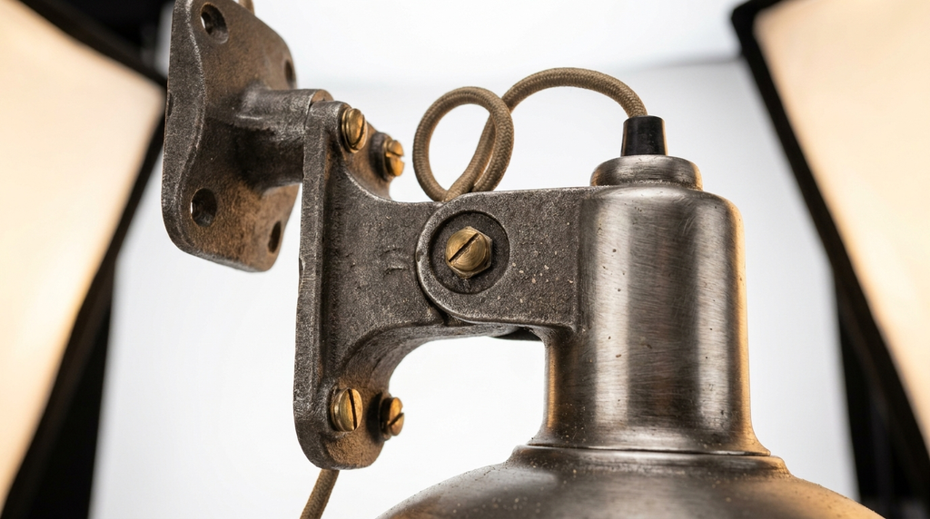 Marzella Industrial Retro Iron Vintage Wall Lamp