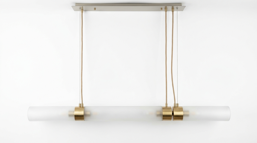 Nordic Glass Linear Luxury Pendant Light
