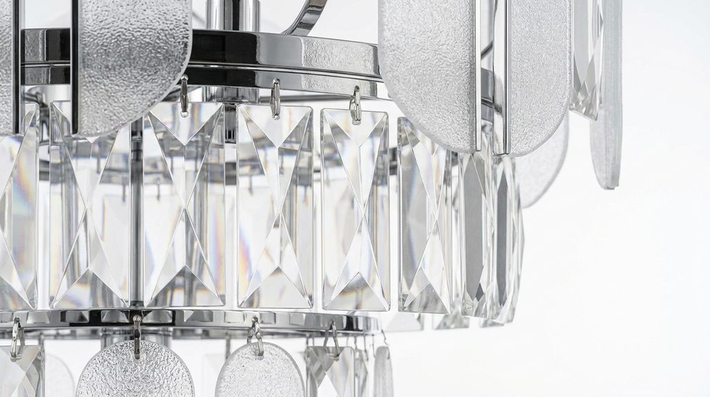 Squillo Nordic Glass Crystal Chandelier
