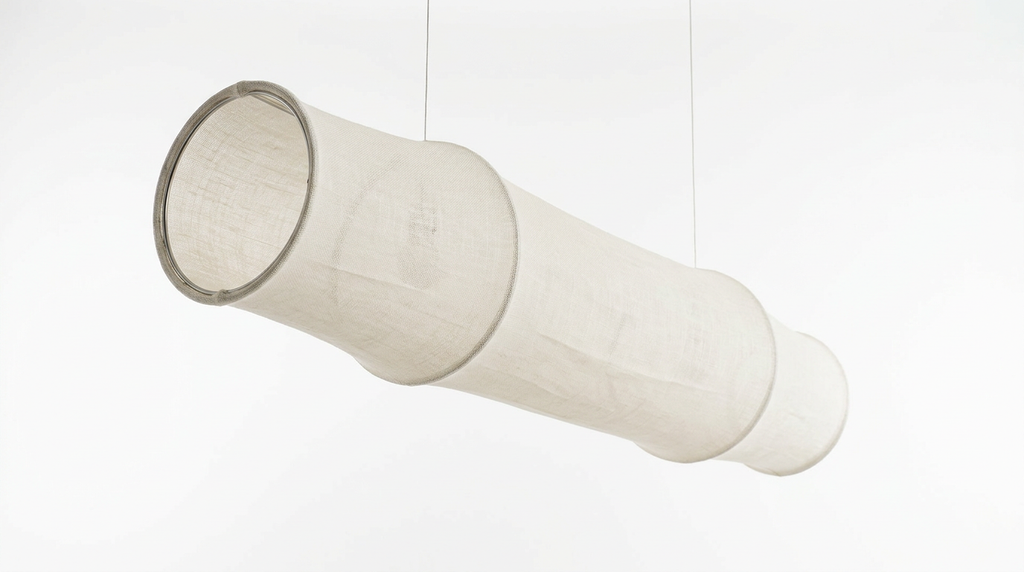 Japandi Falkland Fabric Pendant Light