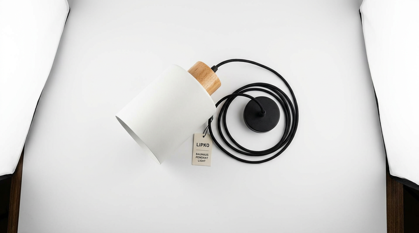 Nordic Lipko Bauhaus Pendant Light