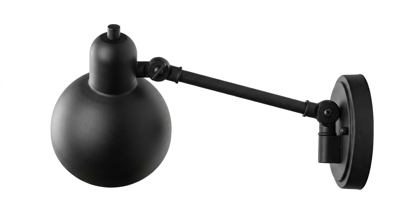 Nordic Modern Adjustable Circular Iron Wall Light