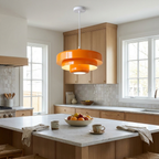 Retro Norwegian Acrylic Pendant Light lifestyle image - Higgsfield lux20v1 - a10