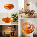 Retro Norwegian Acrylic Pendant Light lifestyle image - Higgsfield lux20v1 - a15