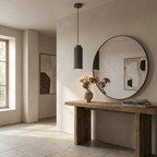 Norwegian Nordic Metal Pendant Light lifestyle image - Higgsfield lux20v1 - a9