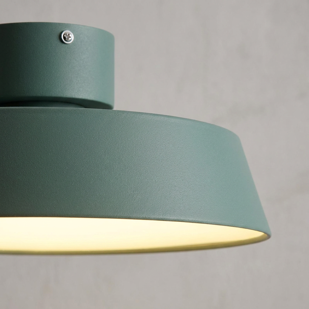 Arin Nordic Aluminum LED Ceiling Light lifestyle image - Higgsfield lux20v1 - a3