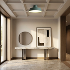 Arin Nordic Aluminum LED Ceiling Light lifestyle image - Higgsfield lux20v1 - a9