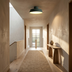 Arin Nordic Aluminum LED Ceiling Light lifestyle image - Higgsfield lux20v1 - a11
