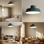Arin Nordic Aluminum LED Ceiling Light lifestyle image - Higgsfield lux20v1 - a18