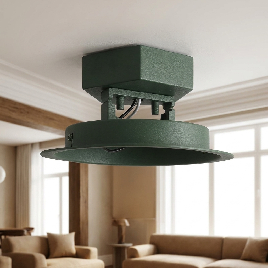 Macaron Pentagonal LED Ceiling Light lifestyle image - Higgsfield lux20v1 - a4