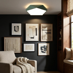 Macaron Pentagonal LED Ceiling Light lifestyle image - Higgsfield lux20v1 - a6