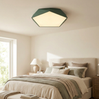 Macaron Pentagonal LED Ceiling Light lifestyle image - Higgsfield lux20v1 - a8