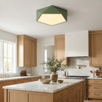 Macaron Pentagonal LED Ceiling Light lifestyle image - Higgsfield lux20v1 - a10