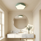 Macaron Pentagonal LED Ceiling Light lifestyle image - Higgsfield lux20v1 - a12