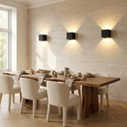 Aera Cube Nordic Iron LED Wall Lamp lifestyle image - Higgsfield lux20v1 - a7