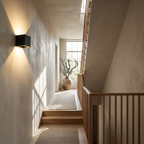 Aera Cube Nordic Iron LED Wall Lamp lifestyle image - Higgsfield lux20v1 - a11
