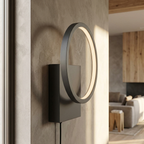 Modern LED - Minimalist Circular Design lifestyle image - Higgsfield lux20v1 - a4