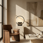 Modern LED - Minimalist Circular Design lifestyle image - Higgsfield lux20v1 - a16